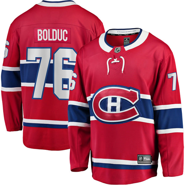 Montreal Canadiens Zack Bolduc Red Home Breakaway Jersey