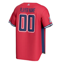 Arizona Wildcats Baseball Jersey, Red Sportswear Jersey Shirt, Lightweight Breathable Athletic Jersey, Casual Gift for Men, Style 201683105