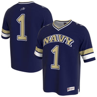 Navy Midshipmen Football Jersey, Fashion Sportswear Jersey Shirt, Lightweight Breathable Athletic Jersey, Casual Gift for Men, Style 204687840
