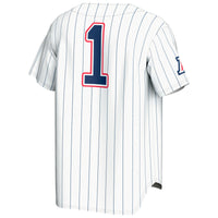 Arizona Wildcats Baseball Jersey, White Sportswear Jersey Shirt, Lightweight Breathable Athletic Jersey, Casual Gift for Men, Style 201421398