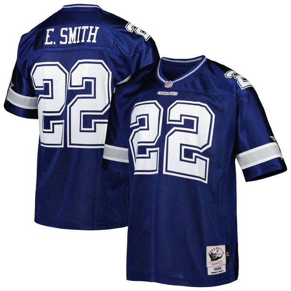 Dallas Cowboys 1996 Emmitt Smith Navy Authentic Throwback Retired Player Jersey