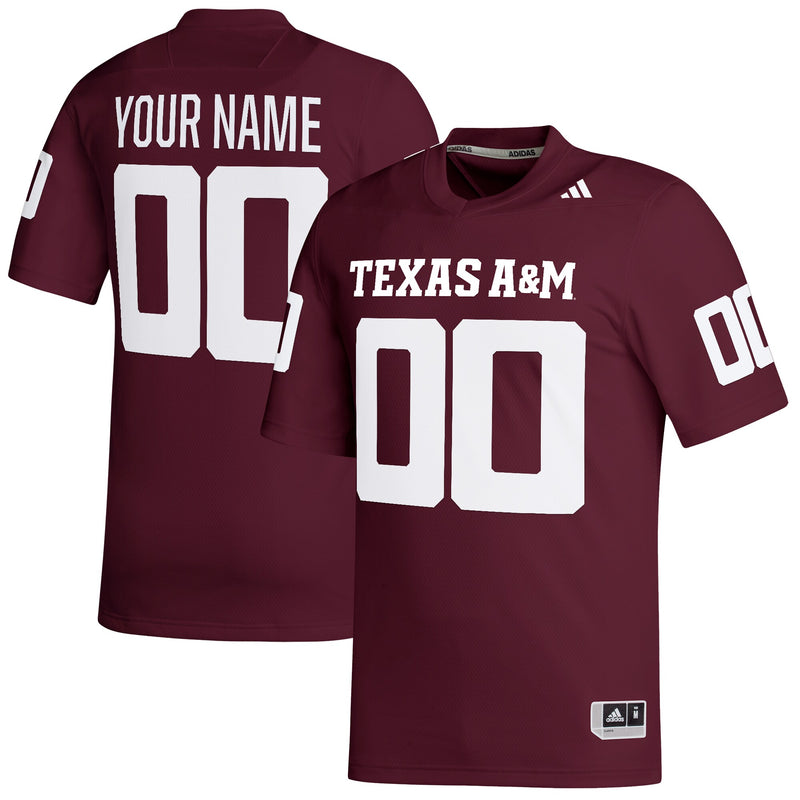 Texas A&M Aggies Football Jersey, Maroon Sportswear Jersey Shirt, Lightweight Breathable Athletic Jersey, Casual Gift for Men, Style 203425713