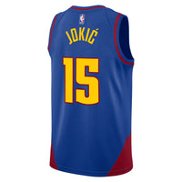 Nikola Jokic Denver Nuggets Basketball Jersey, Blue Swingman Sportswear Jersey Shirt, Sleeveless Athletic Tank Jersey, Casual Gift for Men