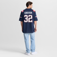 TreVeyon Henderson New England Football Jersey, Sportswear Jersey Shirt, Lightweight Athletic Jersey, Casual Gift for Men, Style 203103005