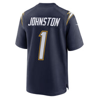 Quentin Johnston Los Angeles Chargers Football Jersey, Navy Sportswear Jersey Shirt, Lightweight Breathable Athletic Jersey, Casual Gift for Men