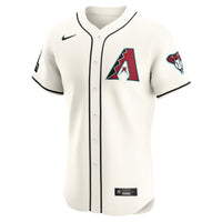 Arizona Diamondbacks Baseball Jersey, White Elite Home Sportswear Jersey Shirt, Lightweight Breathable Athletic Jersey, Casual Gift for Men