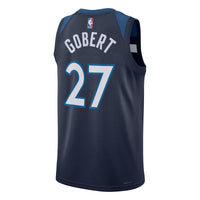 Rudy Gobert Minnesota Timberwolves Basketball Jersey, Navy Sportswear Jersey Shirt, Sleeveless Athletic Tank Jersey, Casual Gift for Men
