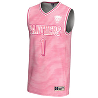 Pitt Panthers Basketball Jersey, Pink Fashion Lightweight Sportswear Jersey Shirt, Sleeveless Athletic Tank Jersey, Casual Gift for Men