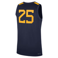 West Virginia Mountaineers Basketball Jersey, Sportswear Jersey Shirt, Sleeveless Athletic Tank Jersey, Casual Gift for Men, Style 201169613