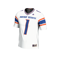 Boise State Broncos Football Jersey, White Sportswear Jersey Shirt, Lightweight Breathable Athletic Jersey, Casual Gift for Men, Style 203579795