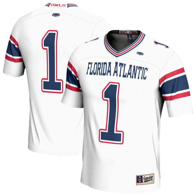 Florida Atlantic Owls Football Jersey, Sportswear Jersey Shirt, Lightweight Breathable Athletic Jersey, Casual Gift for Men, Style 203392924