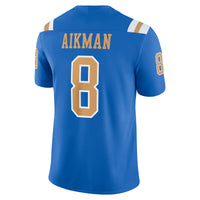 UCLA Bruins Football Jersey, Blue Game Sportswear Jersey Shirt, Lightweight Breathable Athletic Jersey, Casual Gift for Men, Style 200894540