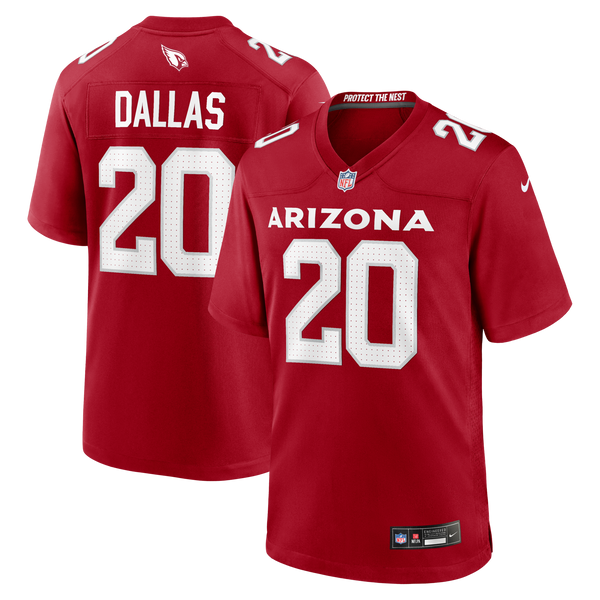 Arizona Cardinals DeeJay Dallas Cardinal Team Game Jersey