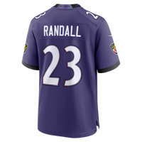Adam Randall Baltimore Ravens Football Jersey, Purple Game Sportswear Jersey Shirt, Lightweight Breathable Athletic Jersey, Casual Gift for Men