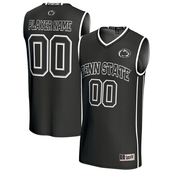 Penn State Nittany Lions NIL Pick-A-Player Lightweight Basketball Fashion Jersey - Black