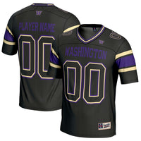 Washington Huskies Football Jersey, Black Sportswear Jersey Shirt, Lightweight Breathable Athletic Jersey, Casual Gift for Men, Style 5233560