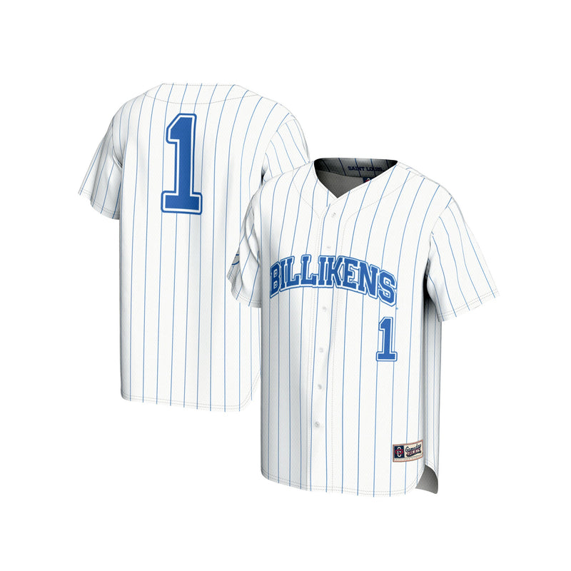 Saint Louis Billikens Baseball Jersey, White Fashion Sportswear Jersey Shirt, Lightweight Breathable Athletic Jersey, Casual Gift for Men