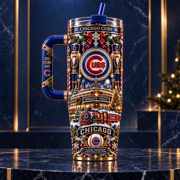 CHC Holiday Wrap - Wrigley Nutcrackers and Snowfall Tumbler - main