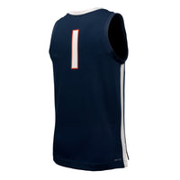 Virginia Cavaliers Basketball Jersey, Navy Sportswear Jersey Shirt, Sleeveless Athletic Tank Jersey, Casual Gift for Men, Style 202292189