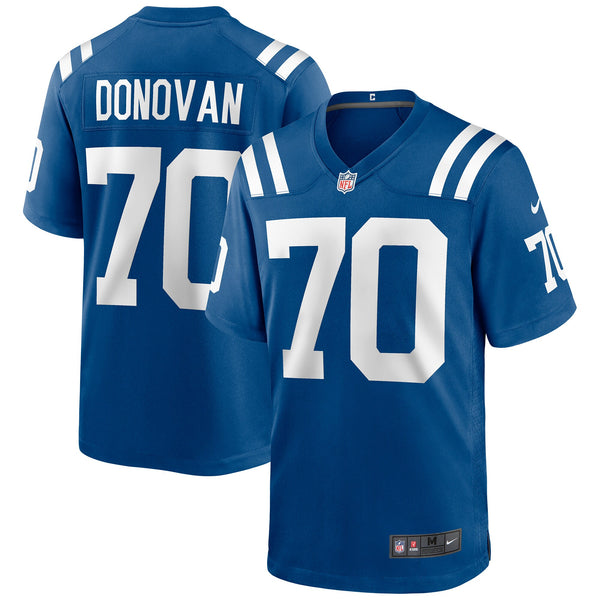 Indianapolis Colts Art Donovan Royal Game Retired Player Jersey