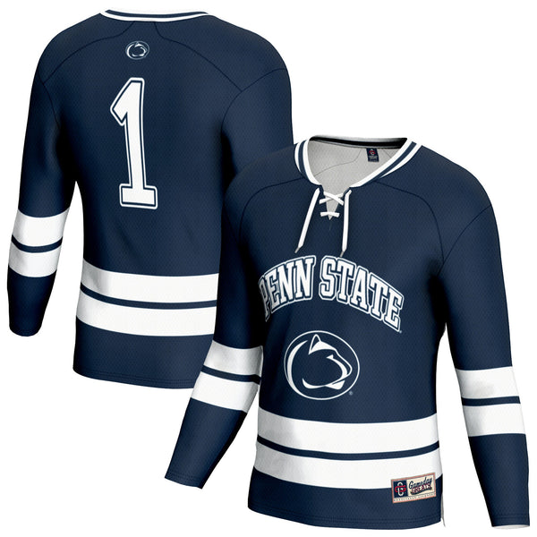 Penn State Nittany Lions Lightweight Hockey Team Fashion Jersey - Navy