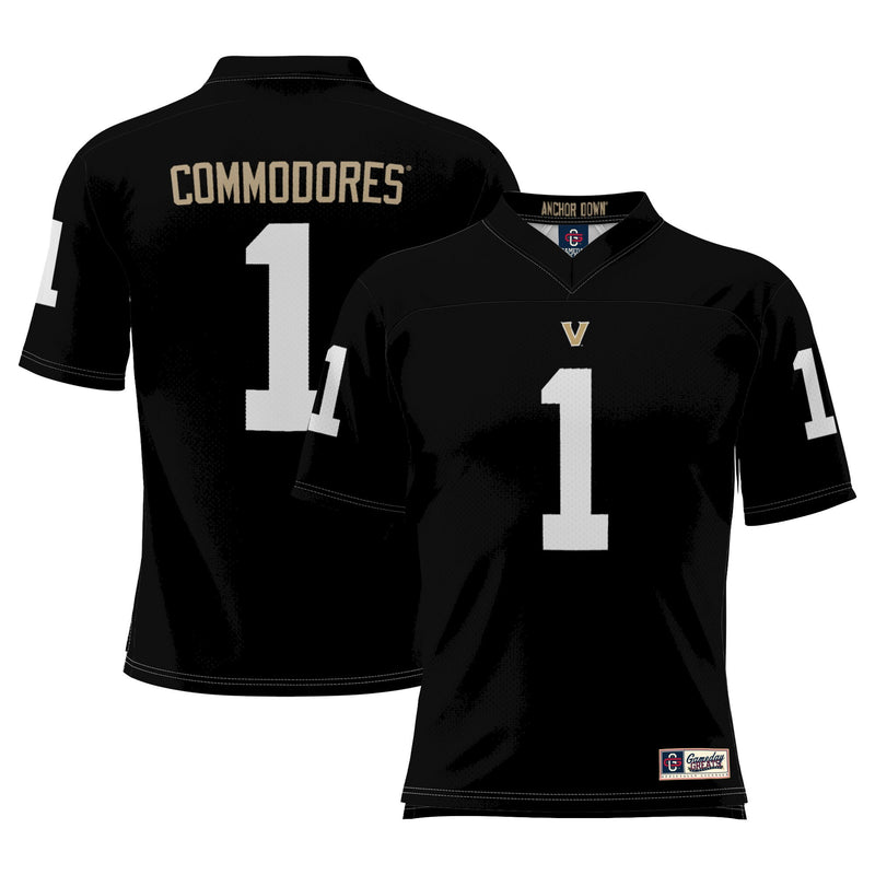 Vanderbilt Commodores Football Jersey, Sportswear Jersey Shirt, Lightweight Breathable Athletic Jersey, Casual Gift for Men, Style 200724653
