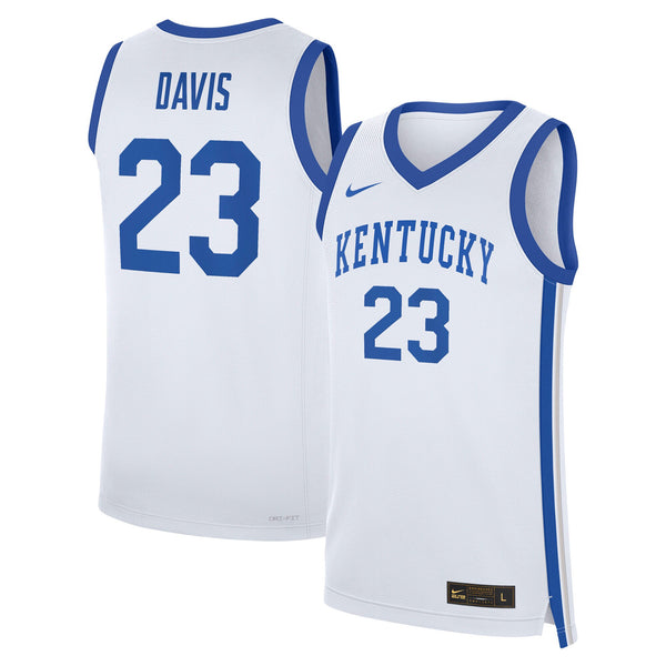 Anthony Davis Kentucky Wildcats Performance Replica Basketball Jersey - White
