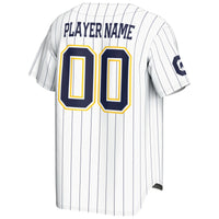 Cal Bears Baseball Jersey, White Sportswear Jersey Shirt, Lightweight Breathable Athletic Jersey, Casual Gift for Men, Style 201141617