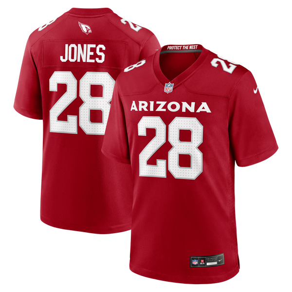 Arizona Cardinals Elijah Jones Cardinal Team Game Jersey