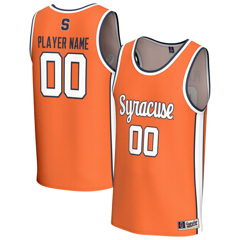 Syracuse Orange Basketball Jersey, Lightweight Sportswear Jersey Shirt, Sleeveless Athletic Tank Jersey, Casual Gift for Men