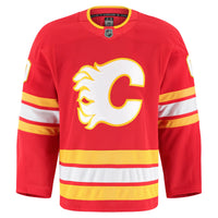 Calgary Flames Hockey Jersey, Red Authentic Sportswear Jersey Shirt, Long Sleeve Hockey Sweater Jersey, Casual Gift for Men, Style 202056751
