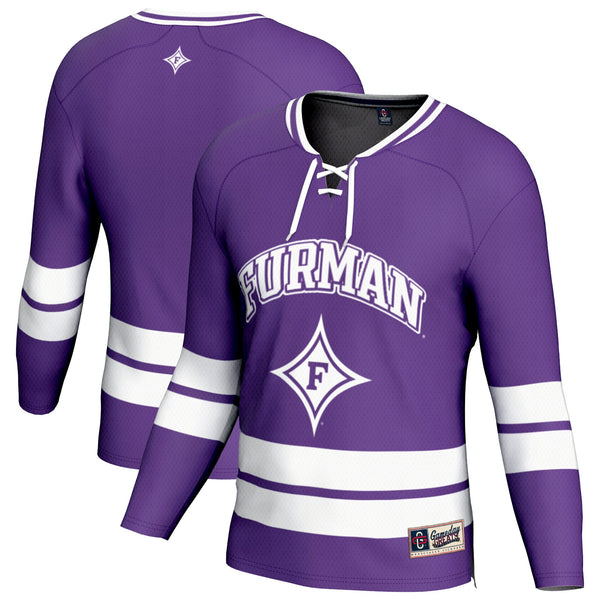 Furman Paladins Spirit Hockey Jersey - Purple