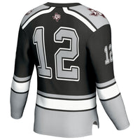 Texas A&M Aggies Hockey Jersey, Black Fashion Sportswear Jersey Shirt, Long Sleeve Hockey Sweater Jersey, Casual Gift for Men