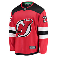 Jacob Markstrom New Jersey Devils Hockey Jersey, Red Breakaway Sportswear Jersey Shirt, Long Sleeve Hockey Sweater Jersey, Casual Gift for Men