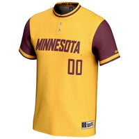Minnesota Golden Gophers Softball Jersey, Sportswear Jersey Shirt, Lightweight Breathable Athletic Jersey, Casual Gift for Men, Style 200598790