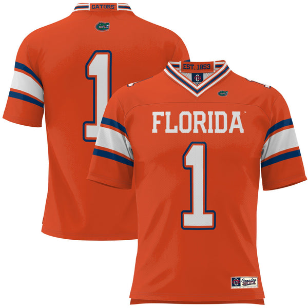 #1 Orange Florida Gators Football Jersey