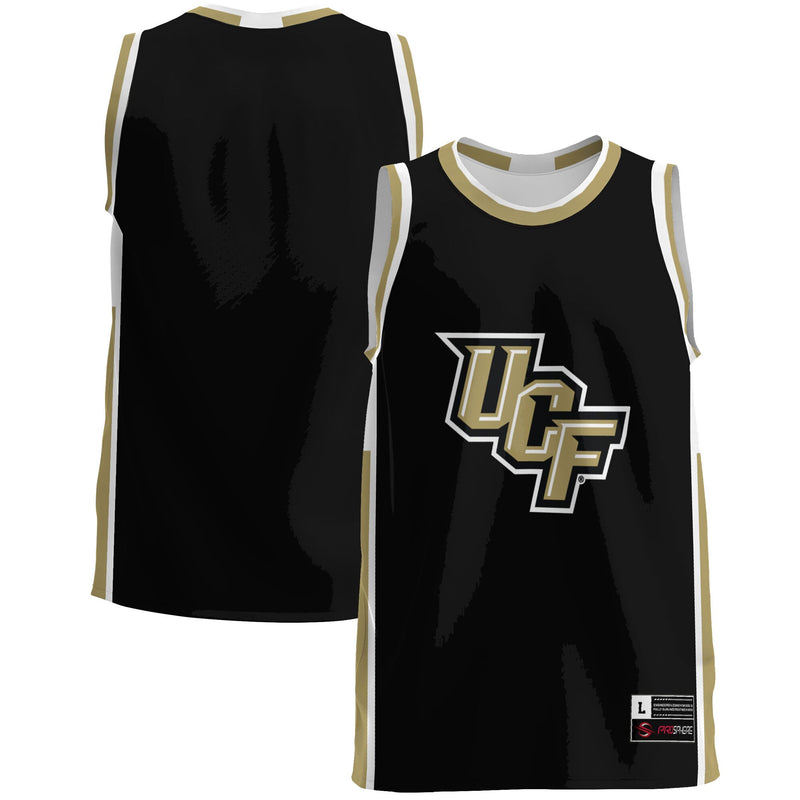 UCF Knights Basketball Jersey, Gold Lightweight Sportswear Jersey Shirt, Sleeveless Athletic Tank Jersey, Casual Gift for Men, Style 4725976