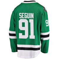 Tyler Seguin Dallas Stars Hockey Jersey, Green Breakaway Home Sportswear Jersey Shirt, Long Sleeve Hockey Sweater Jersey, Casual Gift for Men