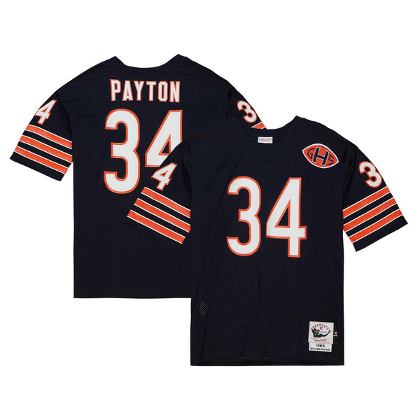 Chicago Bears 1983 Walter Payton Navy Authentic Throwback Retired Player Jersey