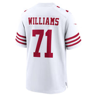 Trent Williams San Francisco 49ers Football Jersey, White Sportswear Jersey Shirt, Lightweight Breathable Athletic Jersey, Casual Gift for Men