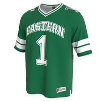 Eastern Michigan Eagles Football Jersey, Green Fashion Sportswear Jersey Shirt, Lightweight Breathable Athletic Jersey, Casual Gift for Men