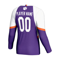Clemson Tigers Volleyball Jersey, Purple Sportswear Jersey Shirt, Lightweight Breathable Athletic Jersey, Casual Gift for Men, Style 200461851