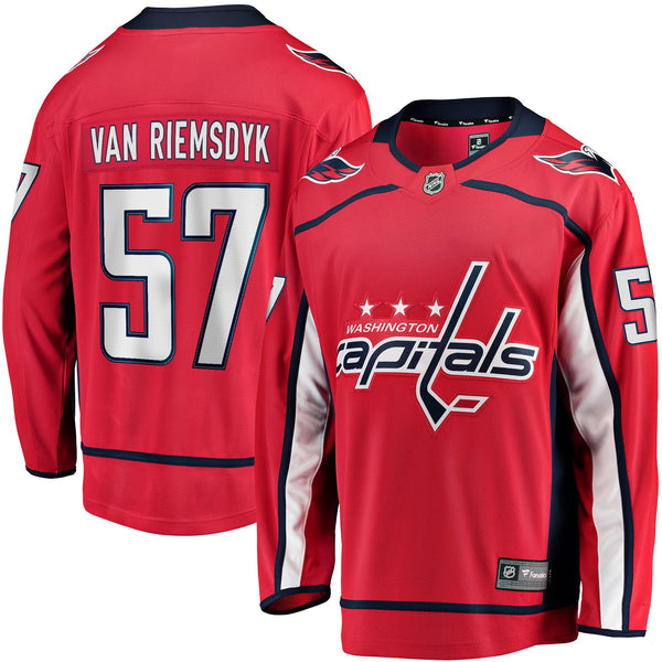 Washington Capitals Trevor van Riemsdyk Red Home Breakaway Jersey