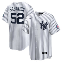 CC Sabathia New York Yankees Baseball Jersey, White Replica Sportswear Jersey Shirt, Lightweight Breathable Athletic Jersey, Casual Gift for Men