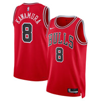 Yuki Kawamura Chicago Bulls Basketball Jersey, Red Swingman Sportswear Jersey Shirt, Sleeveless Athletic Tank Jersey, Casual Gift for Men