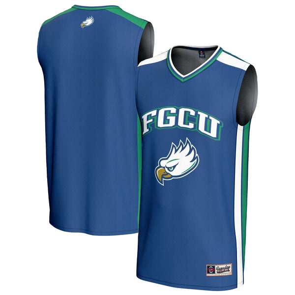 Florida Gulf Coast Eagles Basketball Jersey - Blue