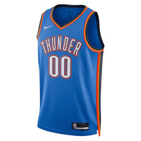 Oklahoma City Thunder Basketball Jersey, Swingman Sportswear Jersey Shirt, Sleeveless Athletic Tank Jersey, Casual Gift for Men, Style 13304079