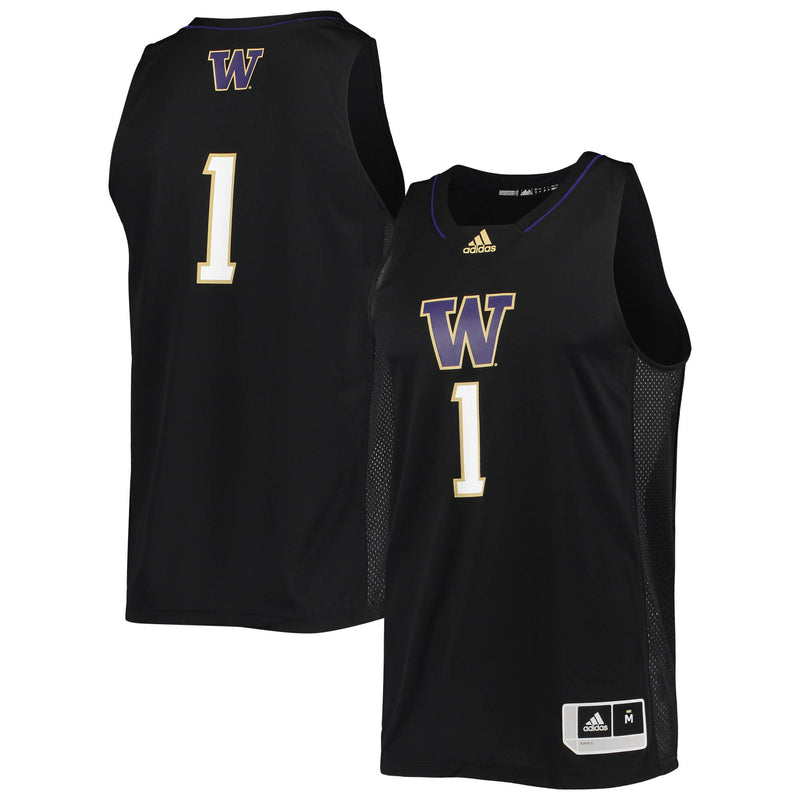 Washington Huskies Basketball Jersey, Black Swingman Sportswear Jersey Shirt, Sleeveless Athletic Tank Jersey, Casual Gift for Men