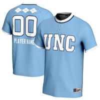North Carolina Tar Heels Softball Jersey, Sportswear Jersey Shirt, Lightweight Breathable Athletic Jersey, Casual Gift for Men, Style 201230035