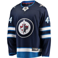Josh Morrissey Winnipeg Jets Hockey Jersey, Navy Replica Sportswear Jersey Shirt, Long Sleeve Hockey Sweater Jersey, Casual Gift for Men